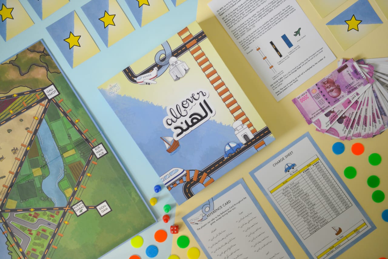 All Over Hind Board Game