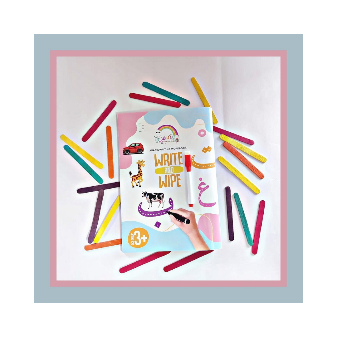 Arabic Writing Workbook Write & Wipe