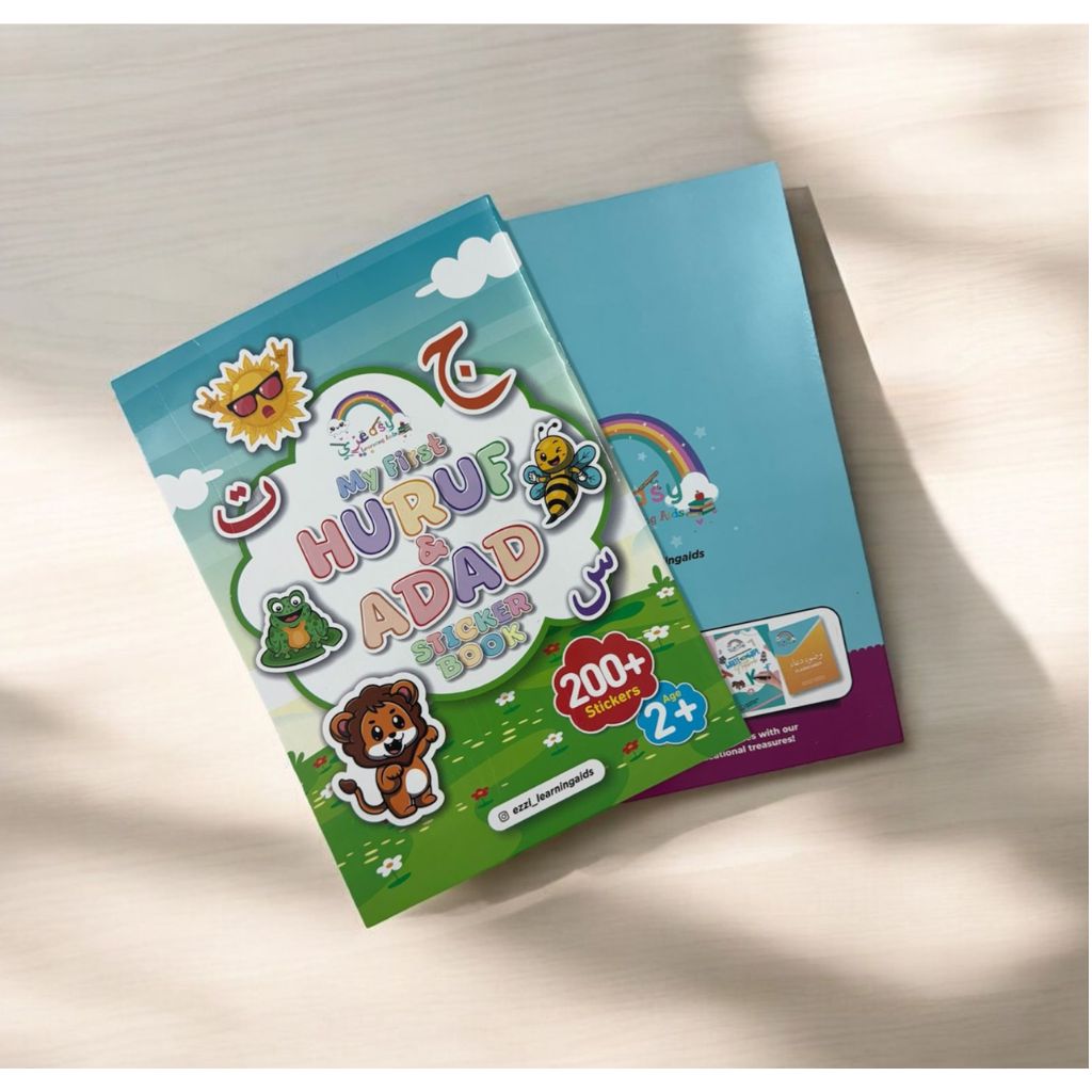 My First Huroof and Adad Sticker Book by Ezzy Learning Aids