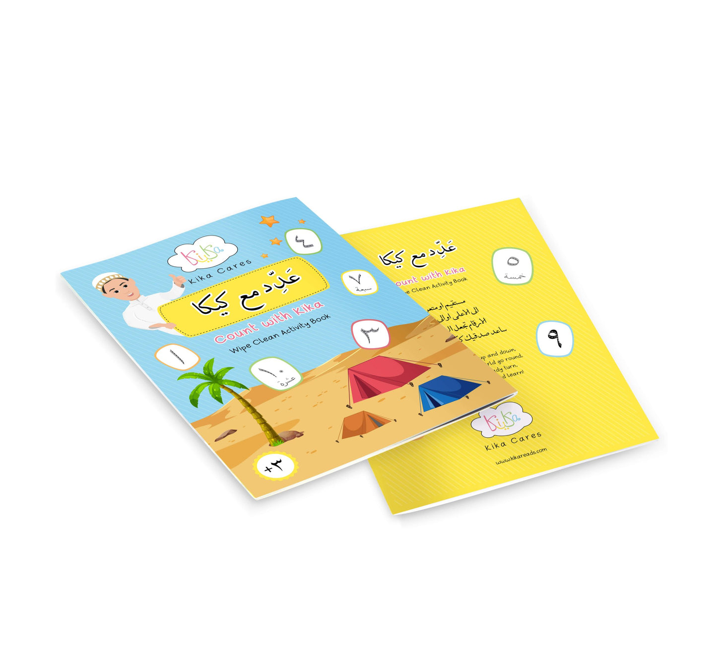 Count with Kika Arabic Number Activity Book